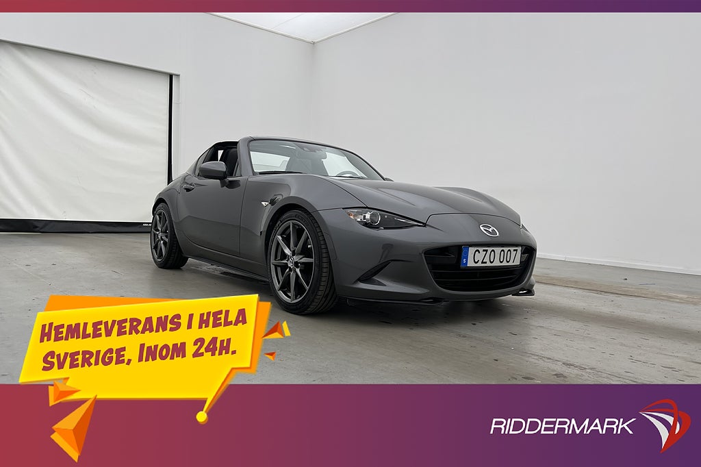 Mazda MX-5 RF 2.0 SKYACTIV-G 160hk Navi Skinn Sensorer BLIS