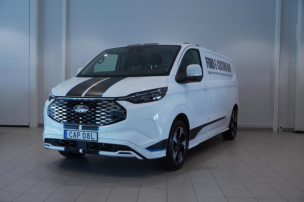 Ford transit-custom E-Custom Skåp Sport 340l Elmotor 210kw 286hk 1-Vä