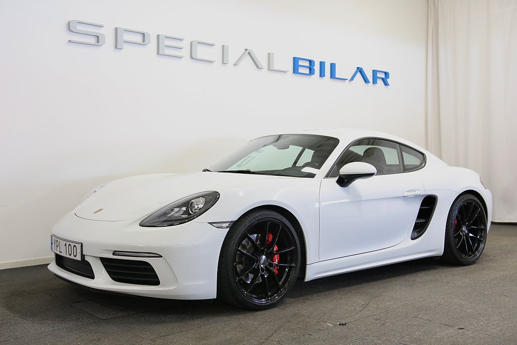 Porsche 718 Cayman S PDK Sport Chrono Sportavgas 350hk