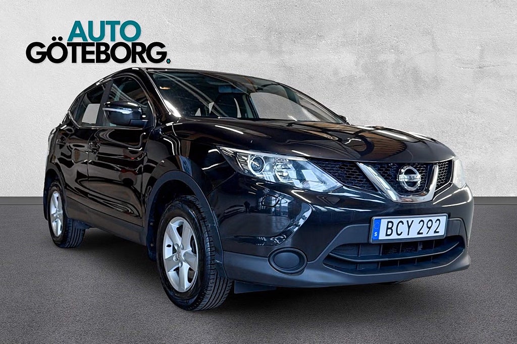 Nissan Qashqai 1.2 DIG-T Drag Välservad VISIA 3-Ägare NYBESIKTAD