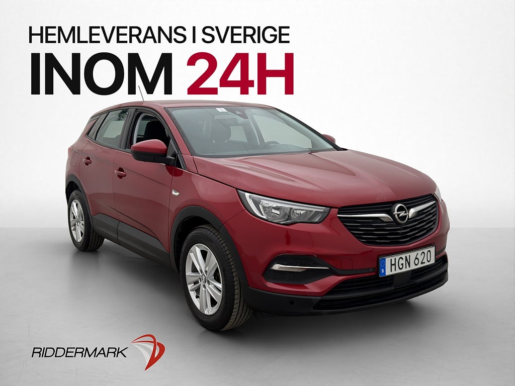 Opel Grandland X 1.2 Turbo 130hk Dragkrok Kamera Rattvärme