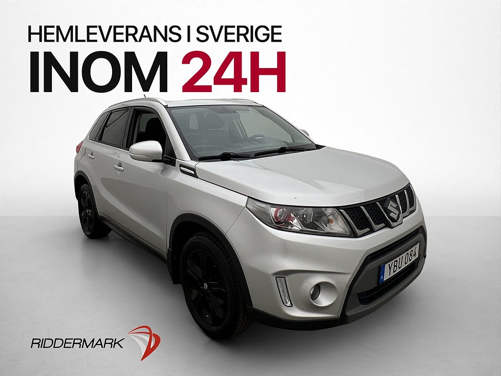 Suzuki Vitara 1.4 AllGrip 140hk S M&K-Värmare Kamera Navi