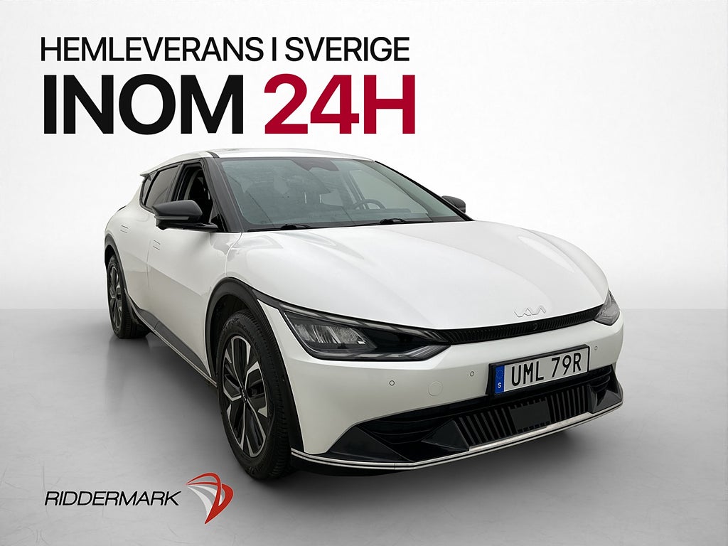 Kia EV6 325hk AWD Skinn 360° Kamera Navi Värmare Drag
