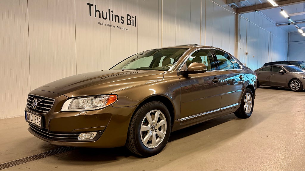 Volvo S80 D5 AWD Aut / 1 Ägare / Navi / Läder / Lucka 