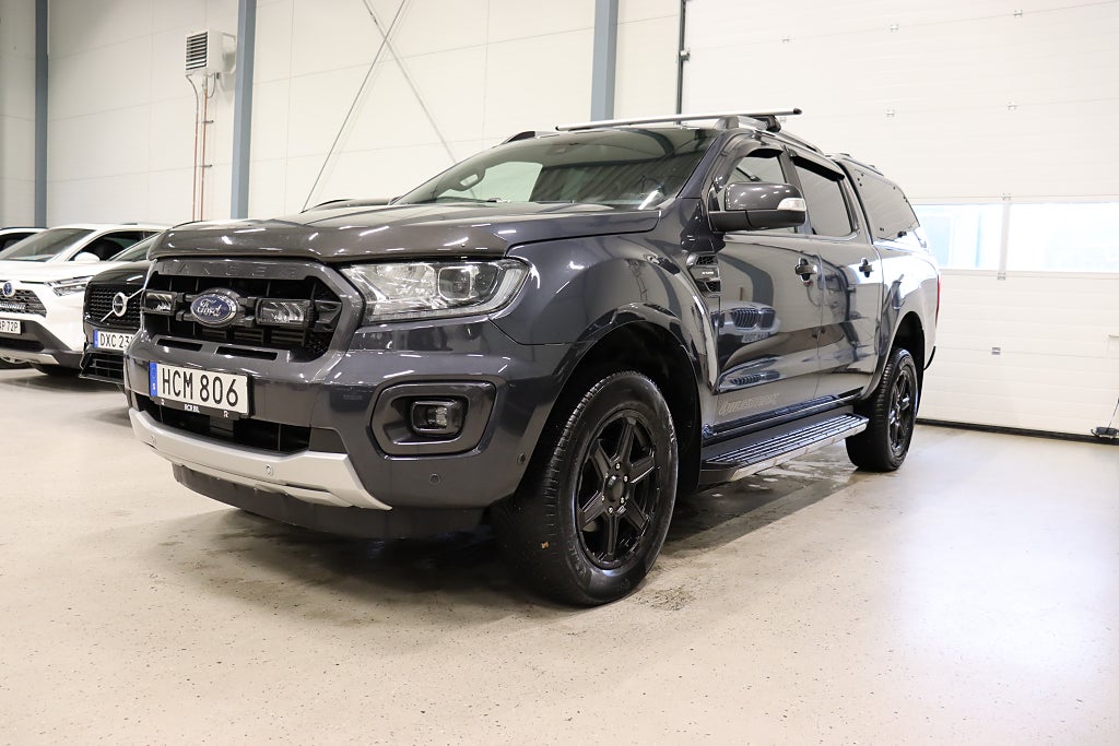 Ford ranger Dubbelhytt 2.0 Bi-Turbo Wildtrak 4x4 MOMS 1-Ägare 213hk