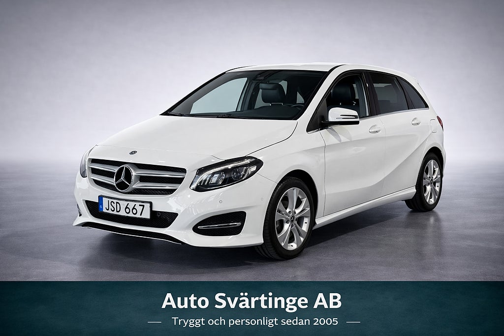 Mercedes-Benz B 200 d 7G-DCT 136hk Urban Euro 6 (Backkamera, S&V-däck)