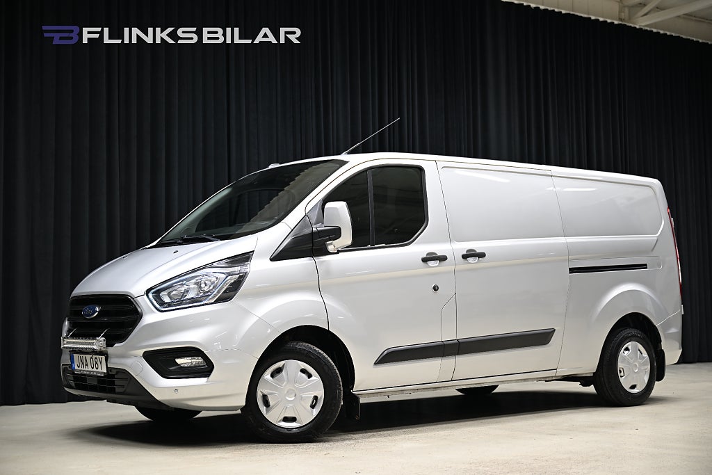 Ford Transit 130HK L2 Dubbeldörr|Inredning|NyKamrem|EnÄgare|Leasbar