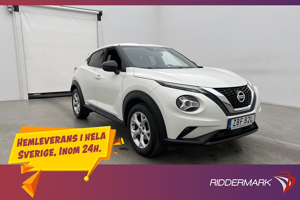 Nissan Juke 1.0 DIG-T 117hk Kamera Cockpit Keyless