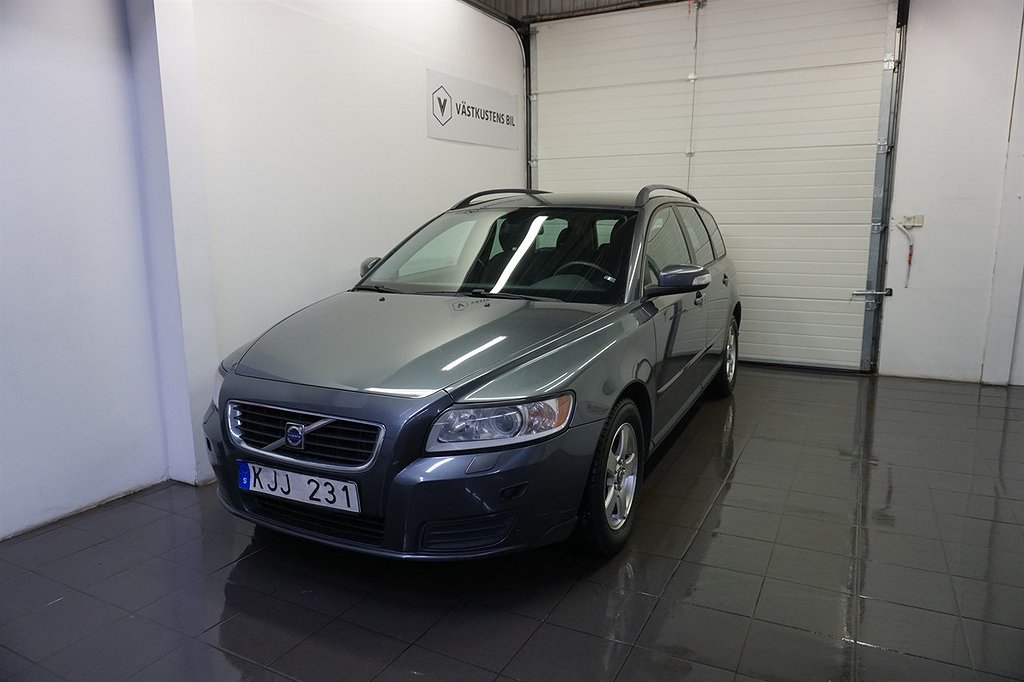 Volvo V50 1.8 Flexifuel Manuell, Kinetic, M-Värm, Ny Bes 125hk