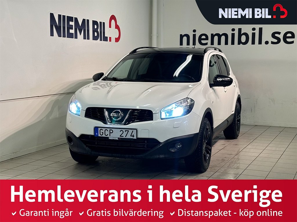 Nissan Qashqai+2 1.6 7-sits Pano Drag MoK Kamera Navi SoV