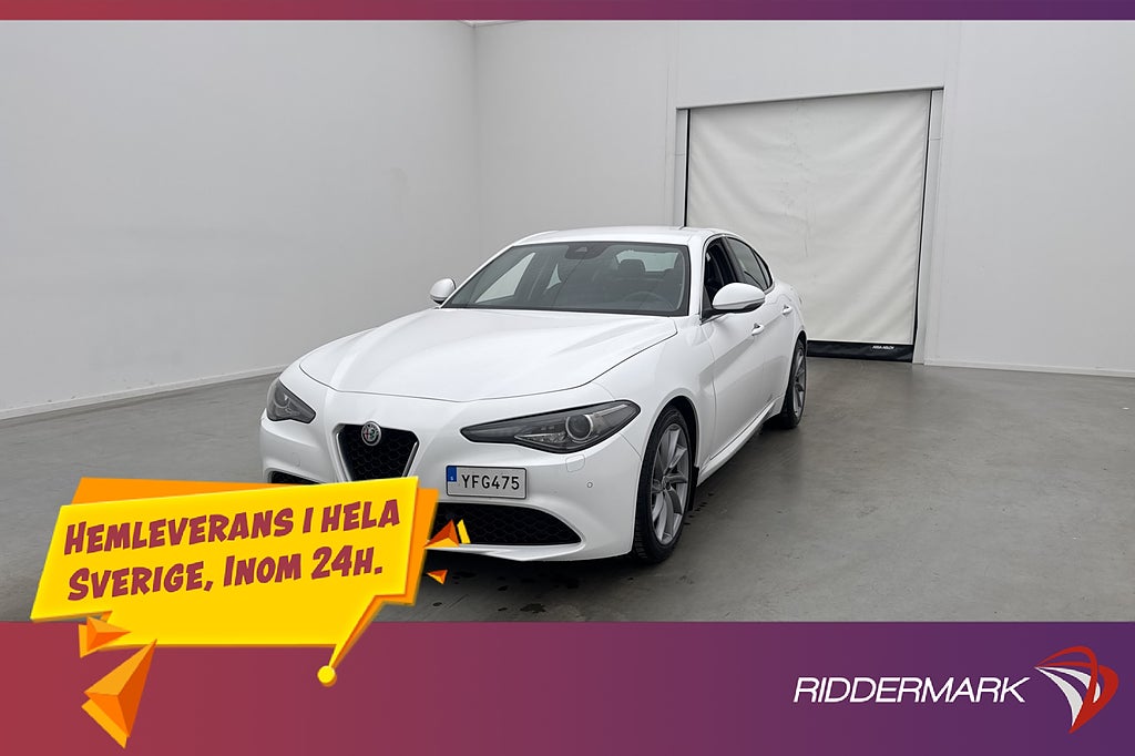 Alfa Romeo Giulia 2.2 JTD 180hk Super Navi Skinn Keyless