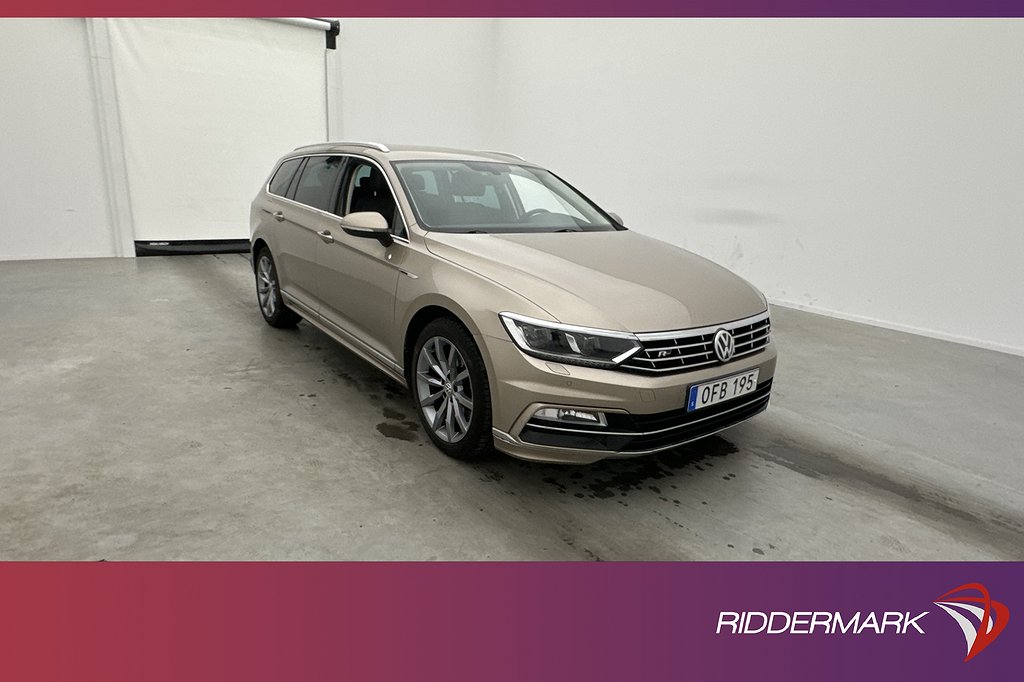 Volkswagen Passat 2.0 TDI 4M 190hk R-Line Värm Kamera Drag