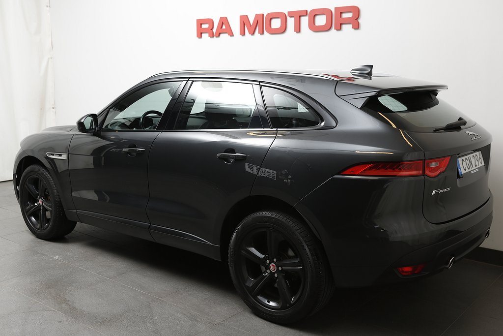 Jaguar F-Pace 30d AWD R-Sport 300hk Panorama Värmare 2018