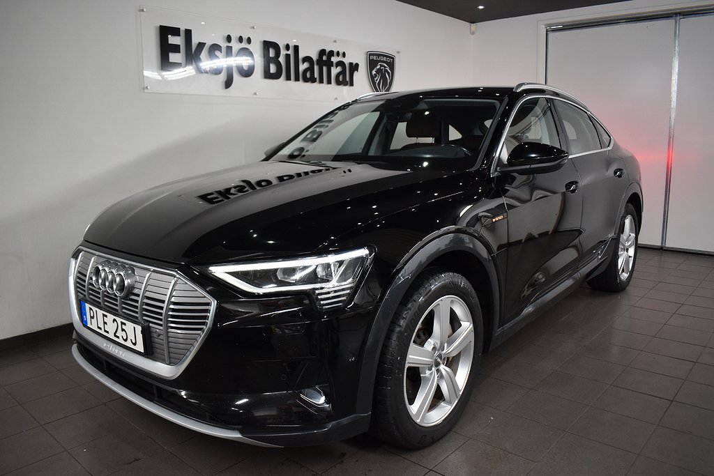 Audi E-Tron Sportback 50 Quattro 313hk  /Skinn/GPS/