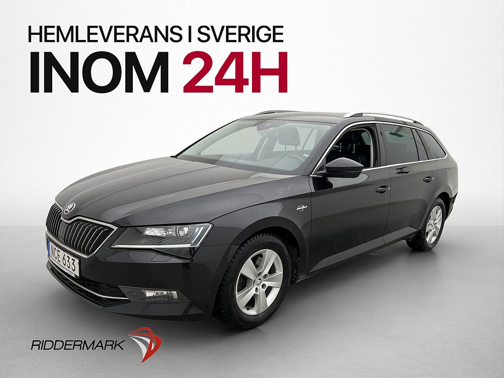 Skoda Superb 2.0 TDI 4x4 L&K Värm Canton Kamera CarPlay Drag
