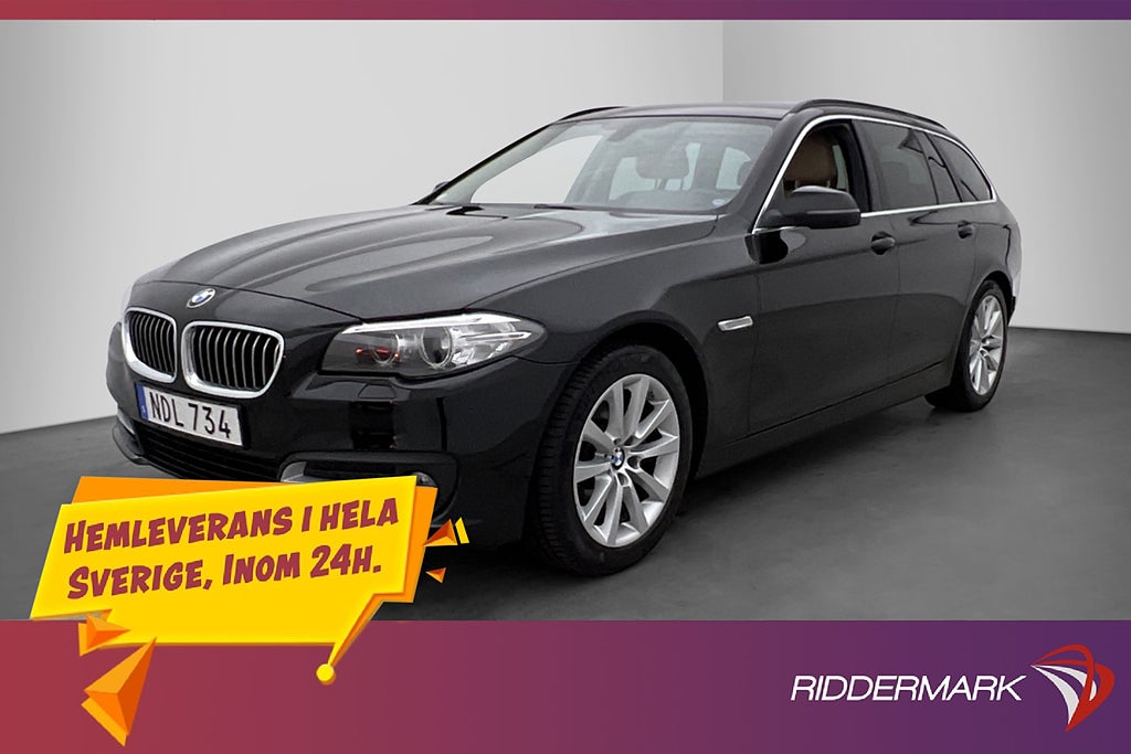 BMW 520 D xDrive Touring Sportline Skinn Elstolar P-Sensorer