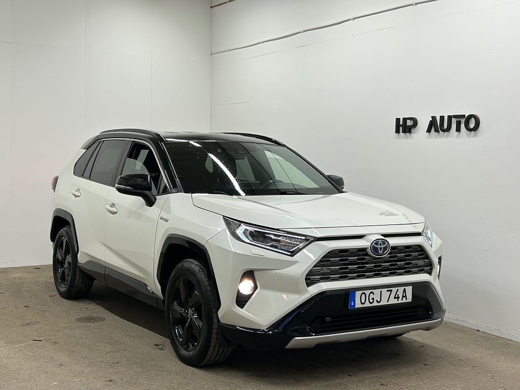 Toyota RAV4 2.5 Hybrid AWD-i Style JBL M-värm Dragkrok Skinn