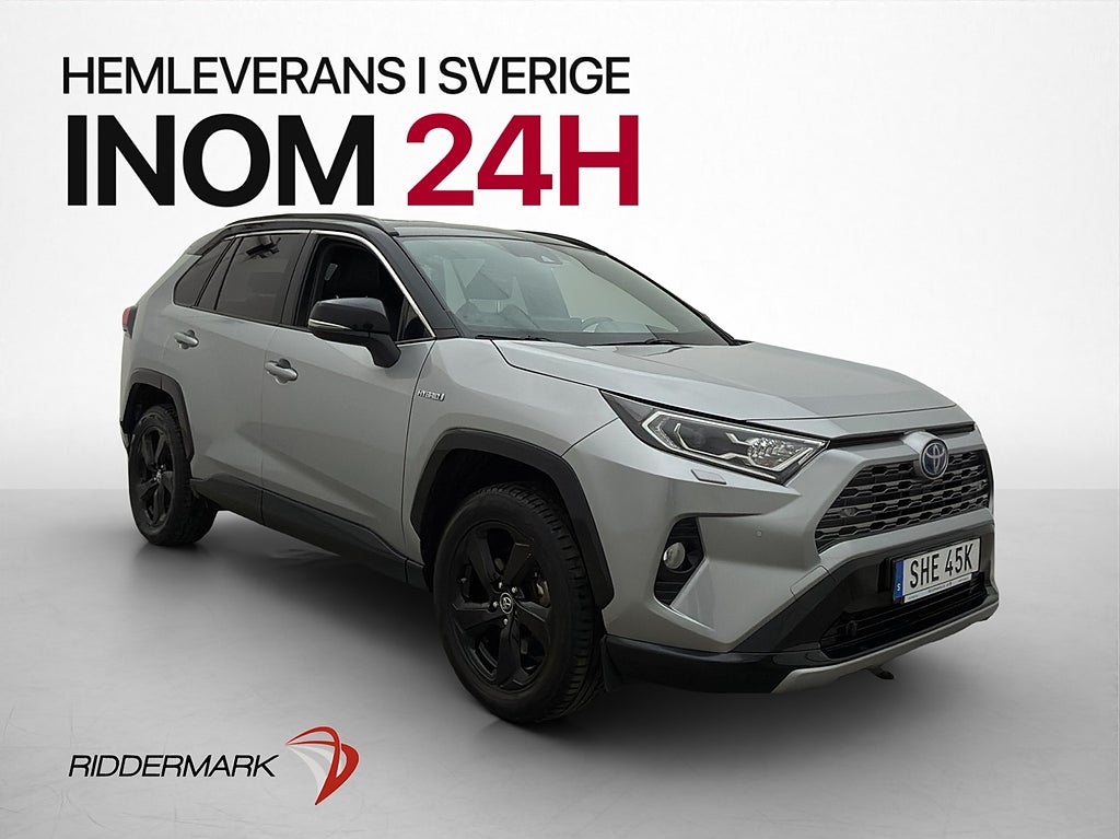 Toyota RAV4 Hybrid 222hk AWD Style JBL Rattvärme Kamera Drag