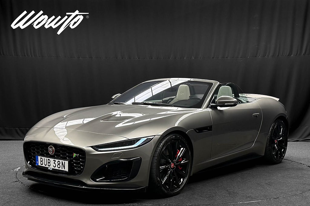 Jaguar F-Type R 5.0 V8 575HK Convertible AWD /Meridian