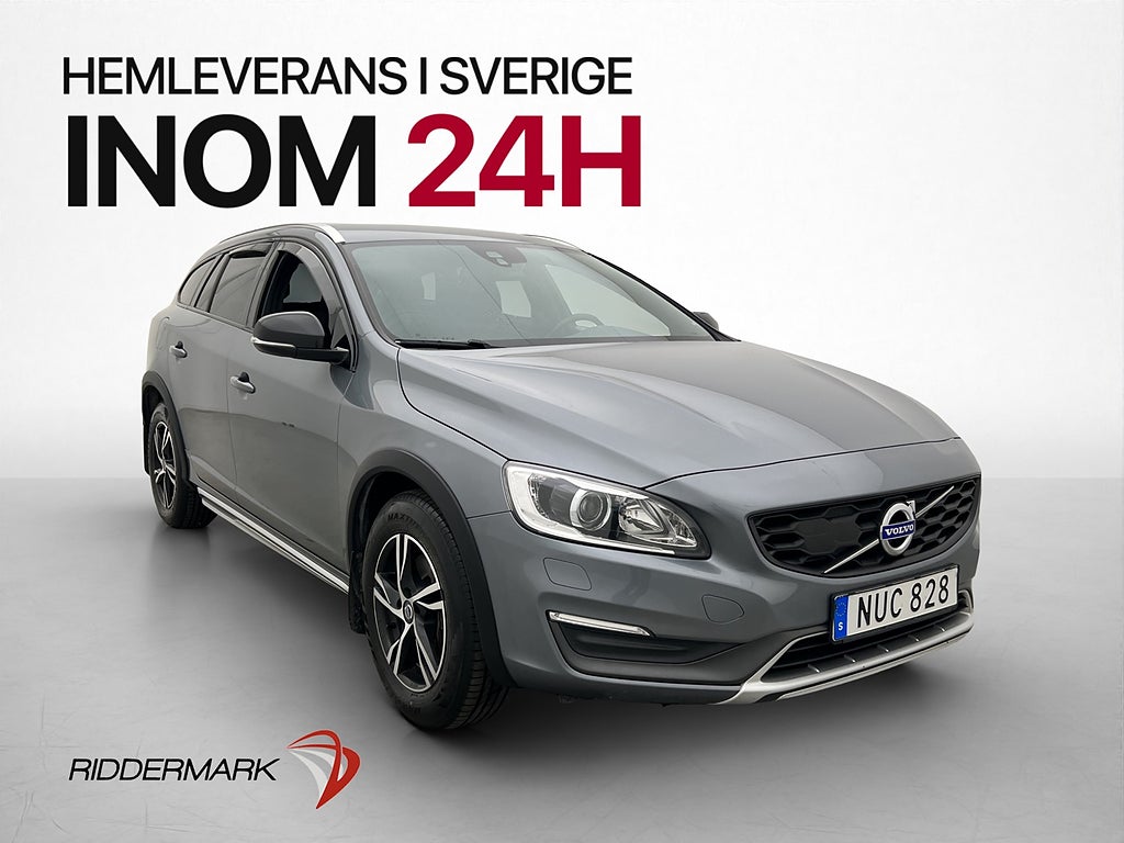Volvo V60 Cross Country D3 150hk Momentum Värmare Dragkrok