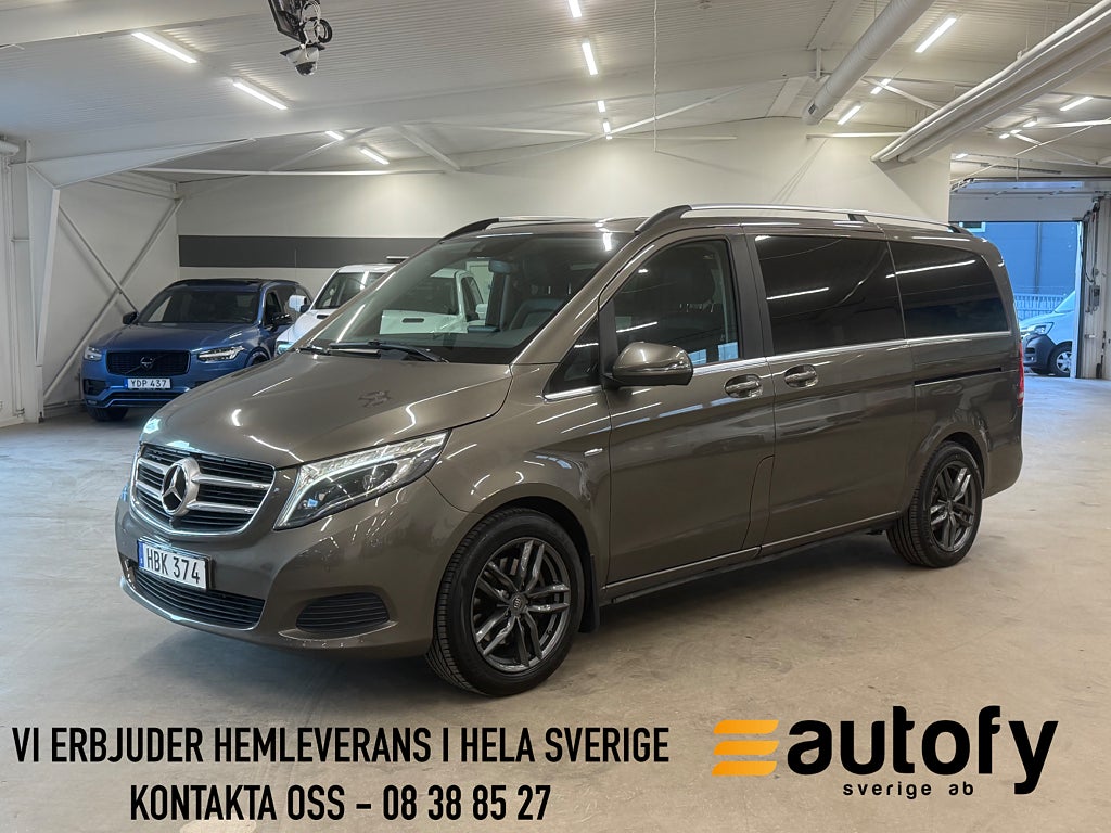 Mercedes-Benz V 250d 4MATIC 3.1t 7G AVANTGARDE 7-SITS D-VÄRM SE UTR EU6