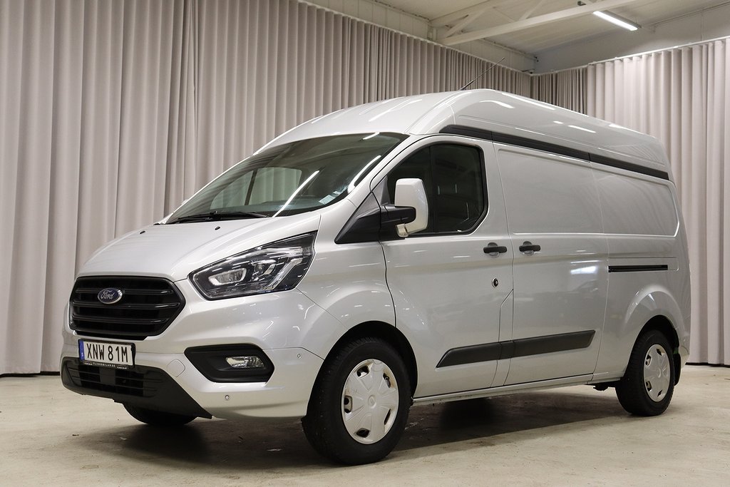 Ford Transit Custom L2 Automat Högtak Drag Värmare Leasebar