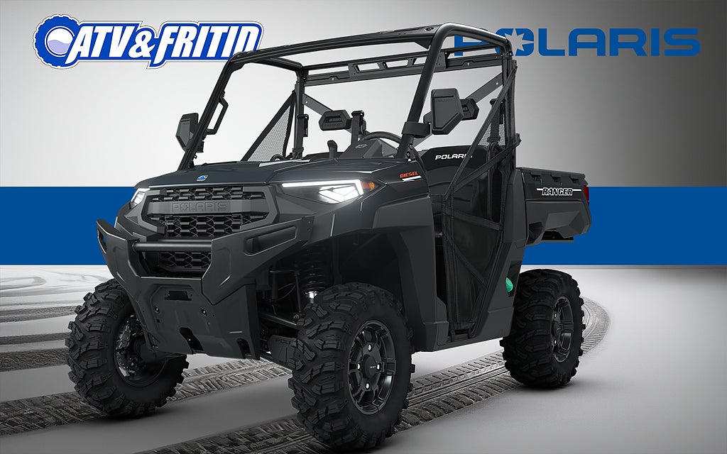Polaris Ranger Diesel Deluxe 2026. Tillbehörskampanj värde 20.000 kr! 