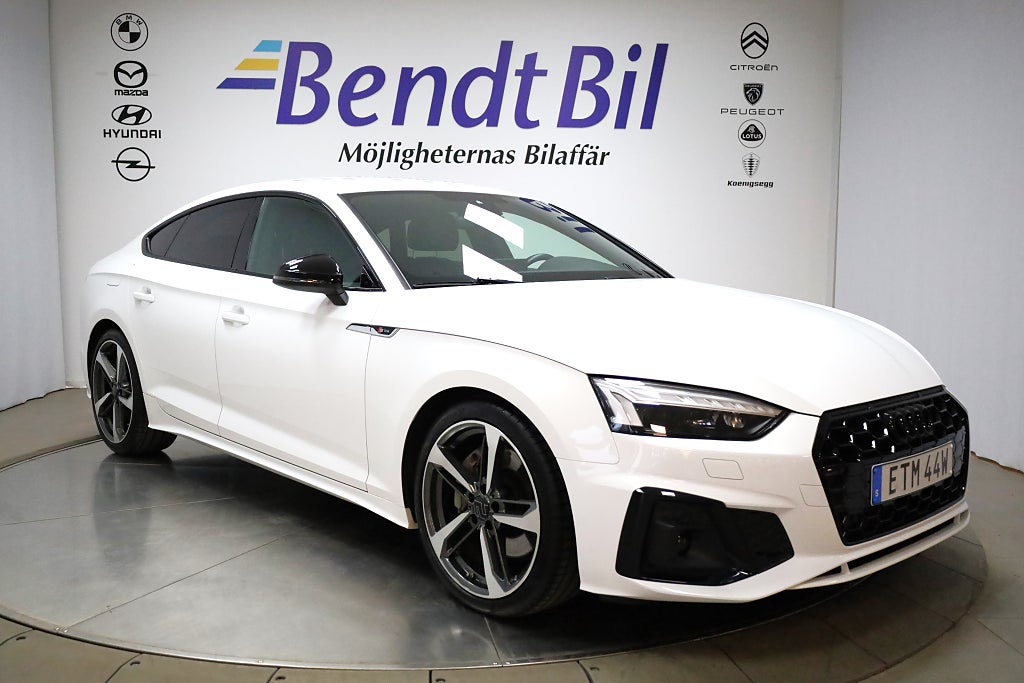 Audi A5  Audi A5 Sportback 45 TFSI Quattro S-Line 265 hk