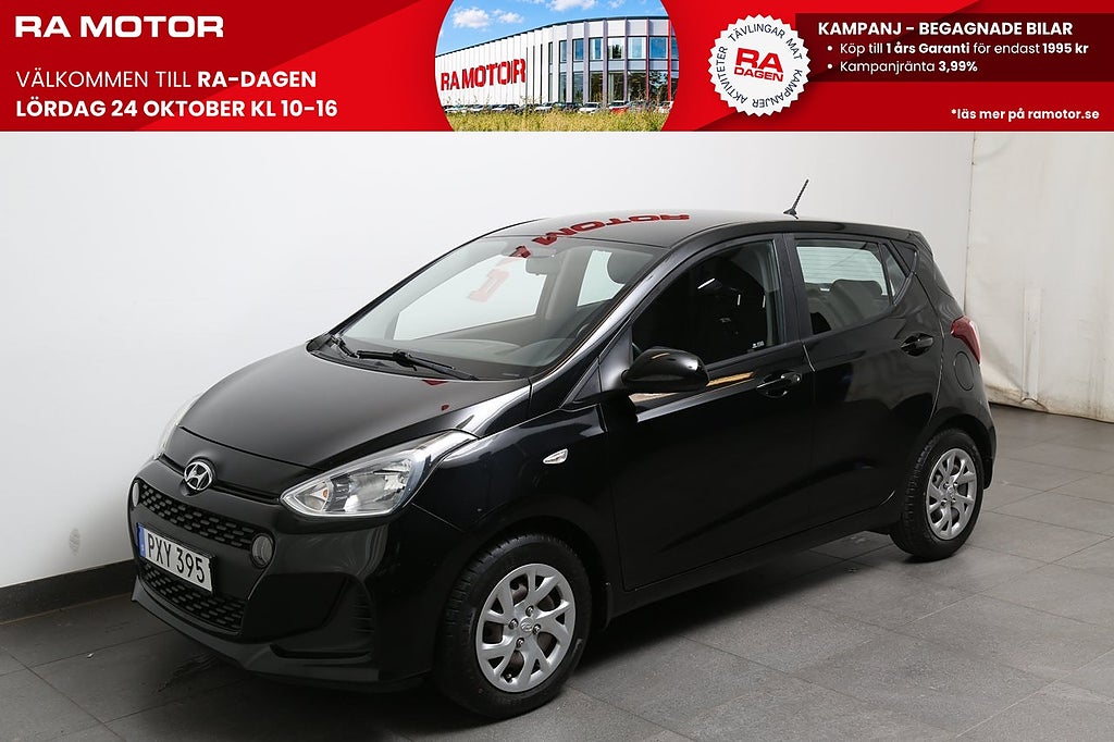 Hyundai i10 1,0 blue 67hk Comfort Automat 5D Motorvärmare 2018