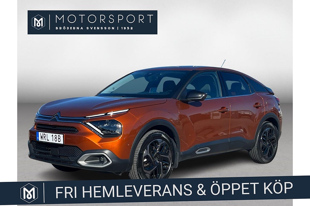 Citroën C4 155hk Aut Head-up Adap-fart Keyless B-Kamera DRAG