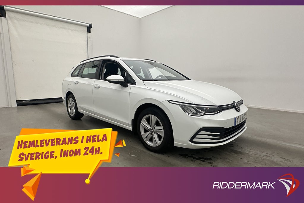 Volkswagen Golf Sportscombi eTSI 131hk P-Sensorer Rattvärme