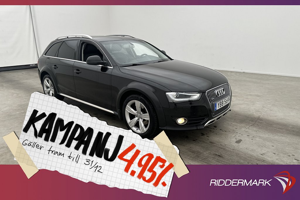 Audi A4 allroad 2.0 TDI Q Sport Edt P-Värm S 4,95% Ränta