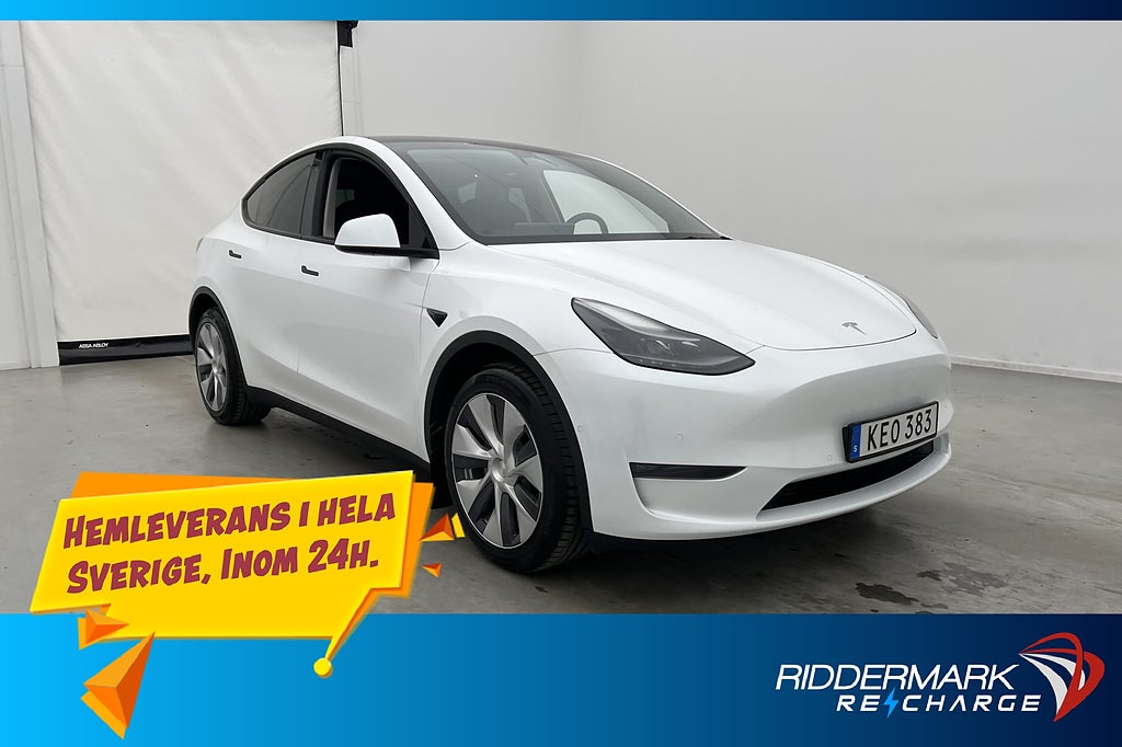 Tesla Model Y Long Range AWD Autopilot Pano Svensksåld MOMS