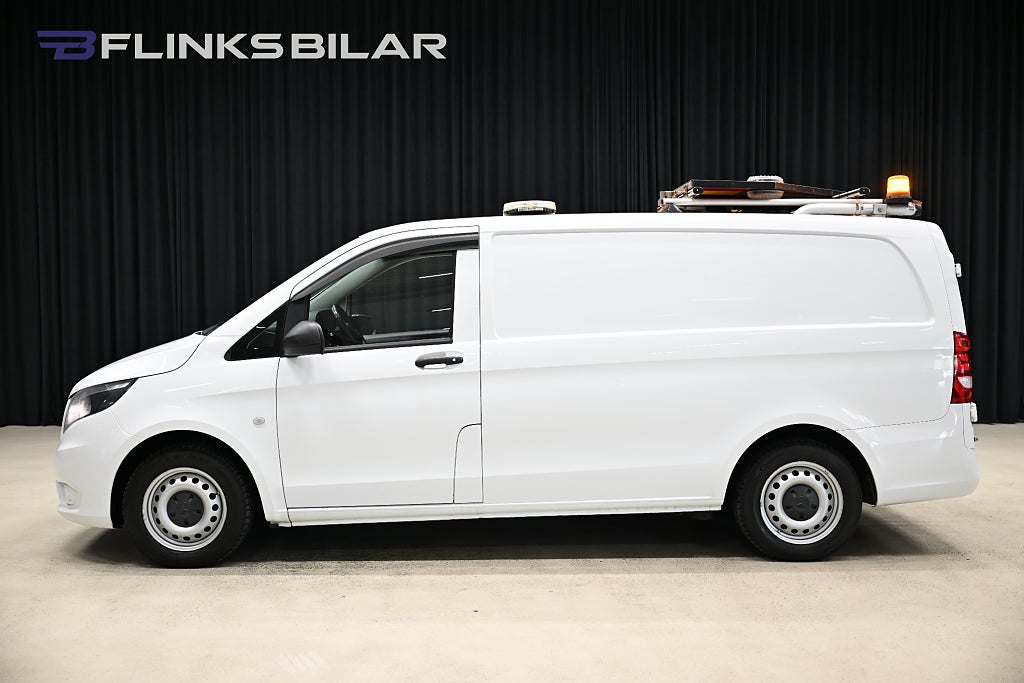 Mercedes-Benz Vito 116 CDI 7G+ 163HK Lång|Automat|Inredd|LED|Nedlackad
