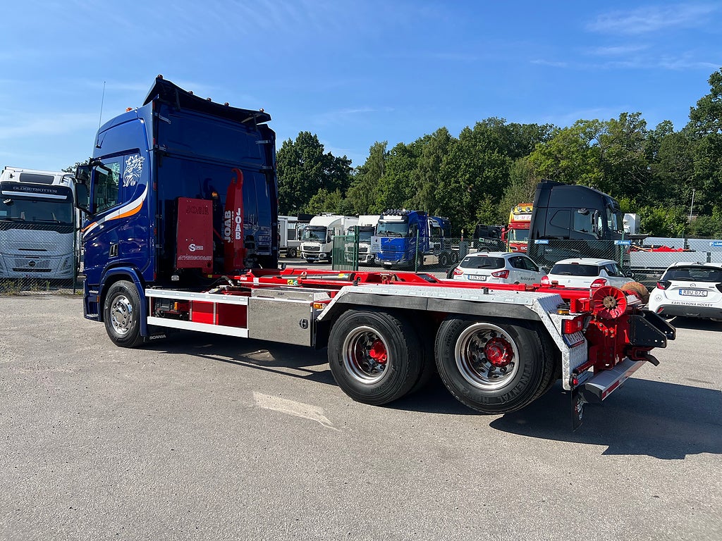 Scania R650 6x2 Lastväxlare, Euro 6