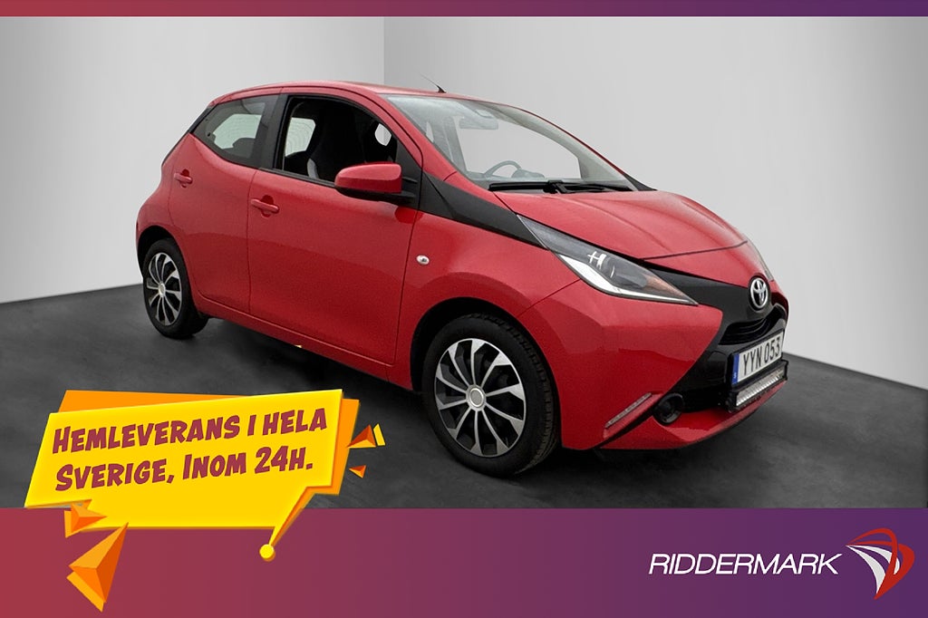 Toyota Aygo 1.0 VVT 69hk X-PLAY Lane Assist 0.42l/mil