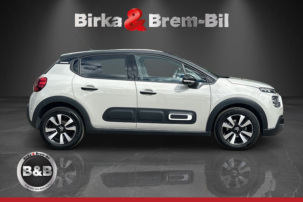 Citroen C3 1.2 PureTech 83hk kamera , Apple carplay