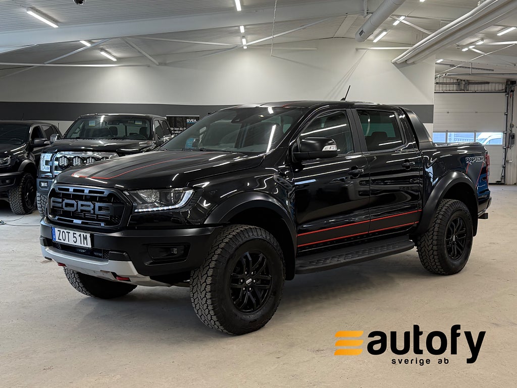 Ford ranger Raptor SPECIAL EDITION FLAKLOCK MOMS D-VÄRM EU6 213HK