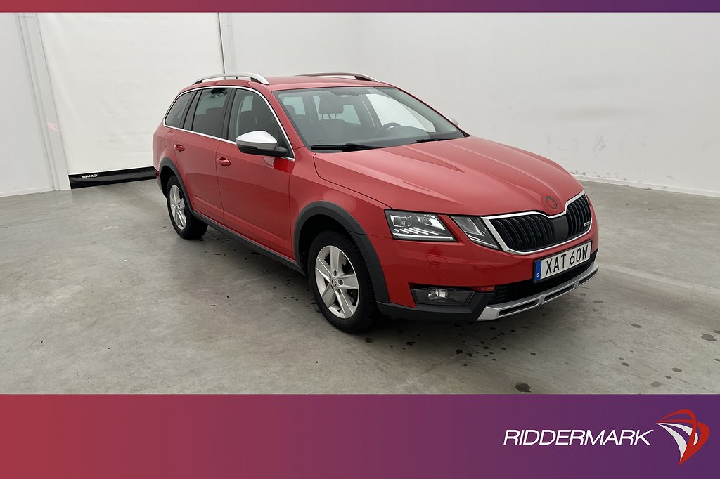 Skoda Octavia Scout 4x4 150hk Premium Cockpit Canton Drag