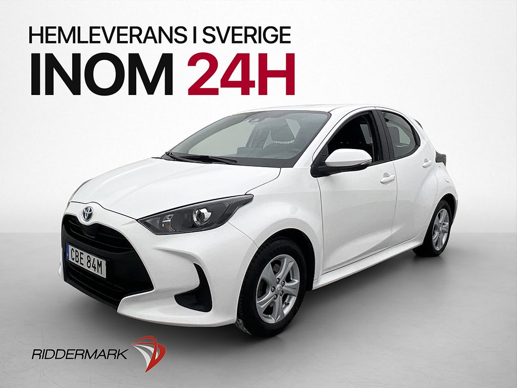 Toyota Yaris Hybrid 116hk Active Kamera Adp-Farthållare