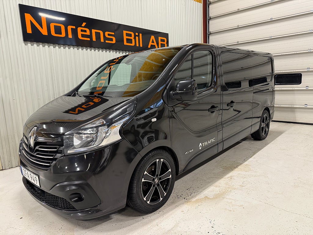 Renault trafic 1.6 dCi 145HK 6-SITS DUBBELHYTT SN-BYGGD MOMS/LEASBAR!!