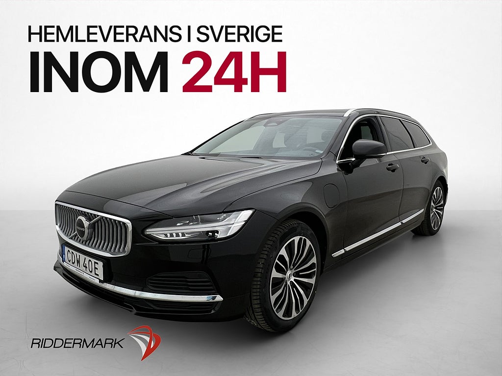 Volvo V90 Recharge T6 350hk AWD P-Värm Kamera Drag CarPlay