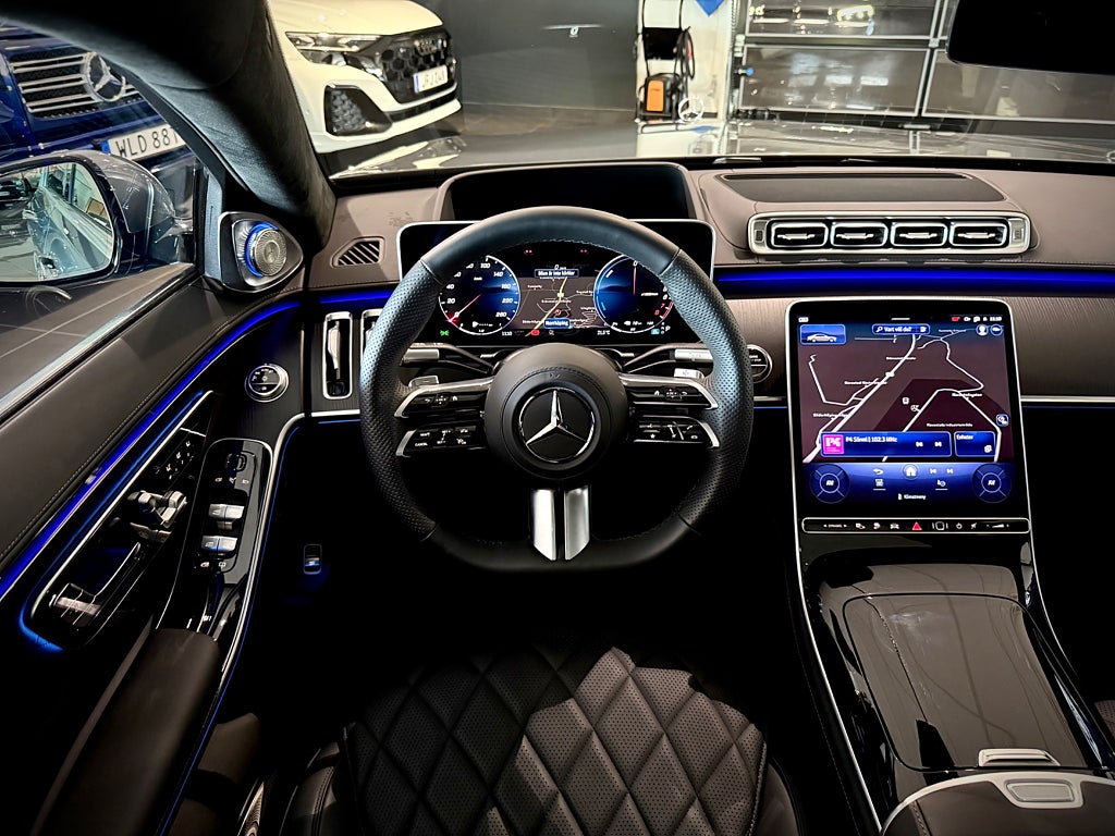 Mercedes-Benz S 580 e 4MATIC L AMG Burmester® High-End 4D Full utr! - bild 34