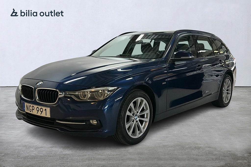 BMW 320D xDrive Touring aut Sport line 190hk Drag Rattvärm PDC