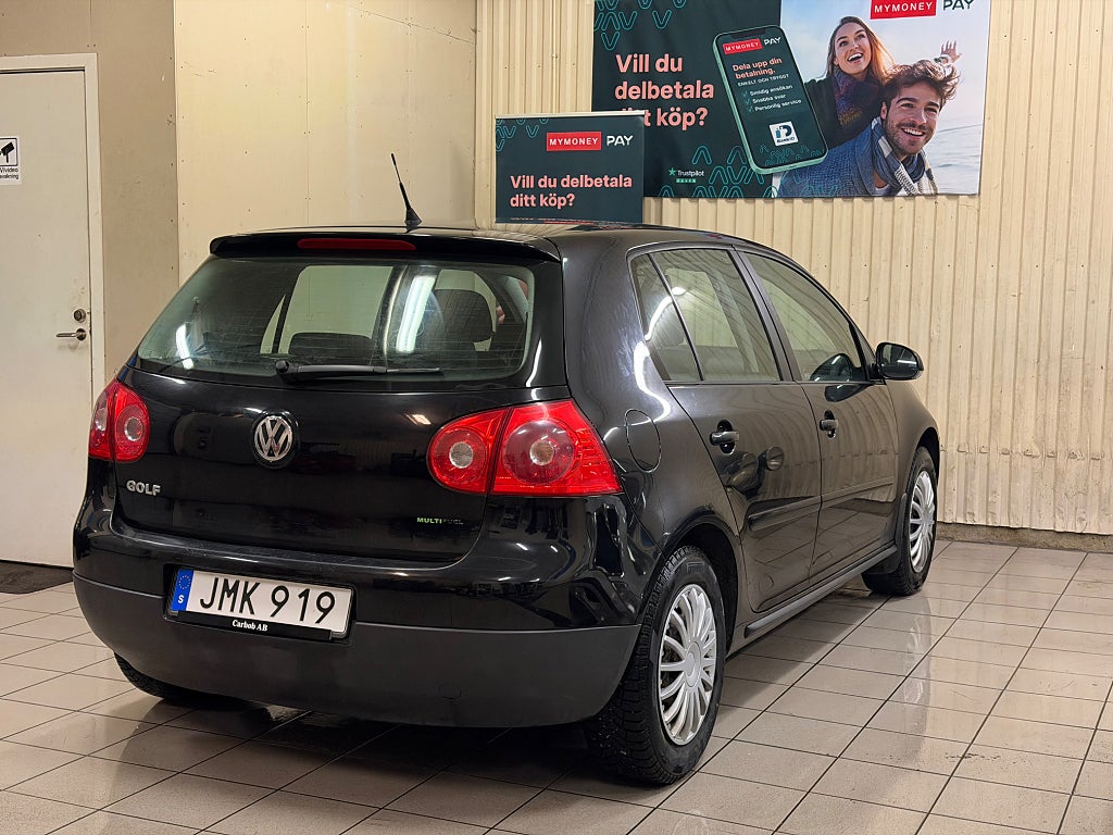 Volkswagen Golf 5-dörrar 1.6 Multifuel Trendline Euro 4