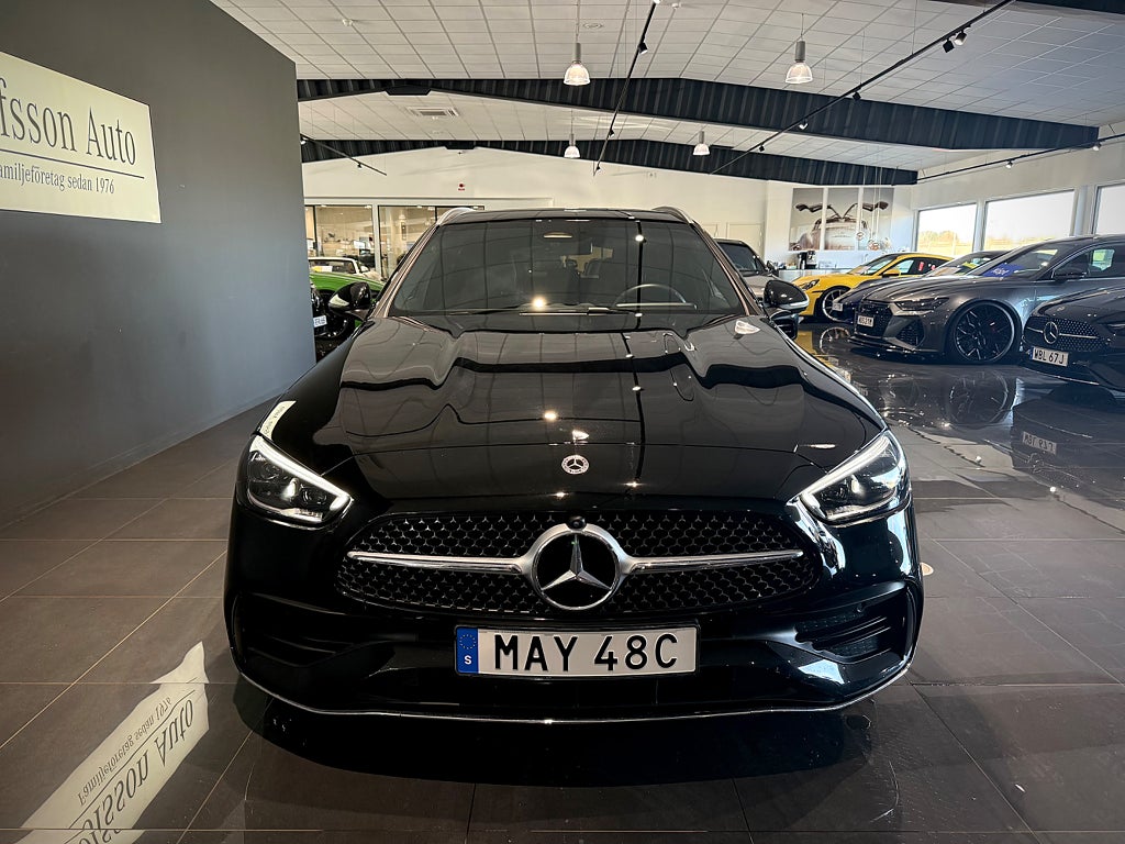Mercedes-Benz C 300 e AMG Premium Drag Värmare Elstolar - bild 13