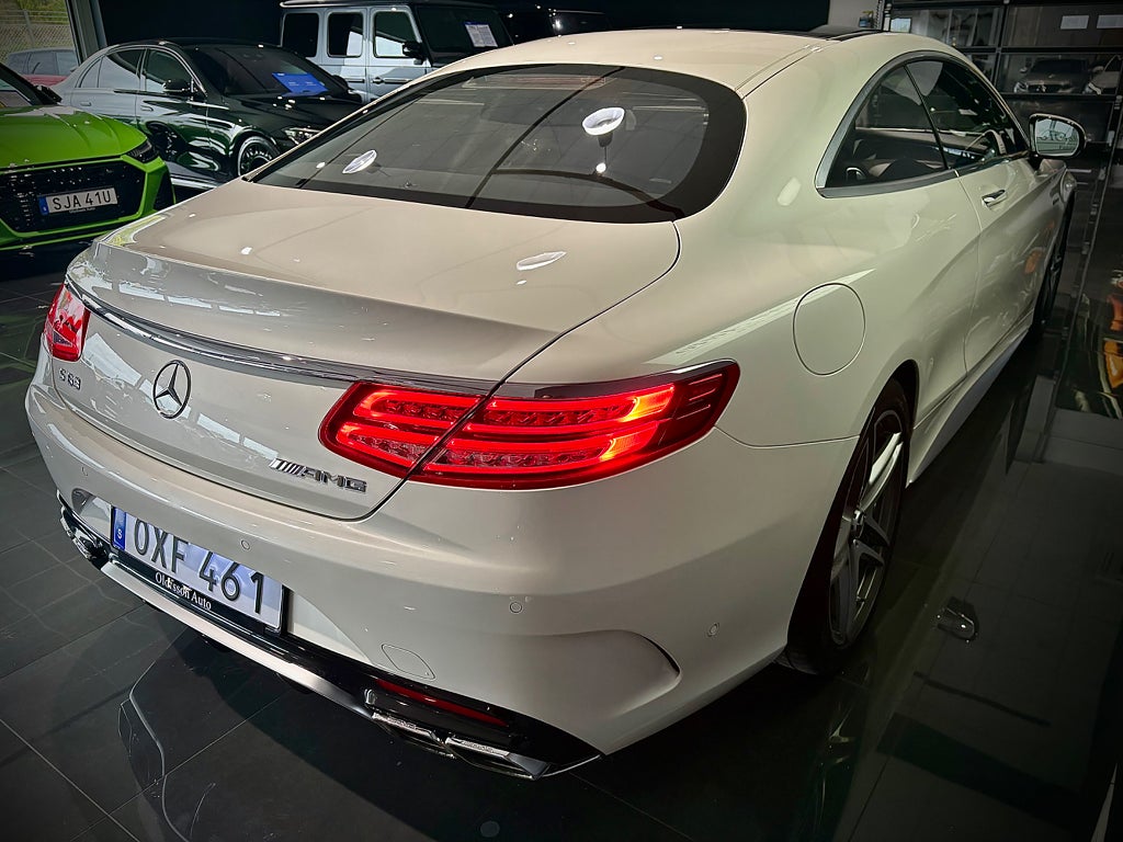 Mercedes-Benz S 63 AMG 4MATIC Coupé Värmare HUD Burmester 585 hk - bild 17