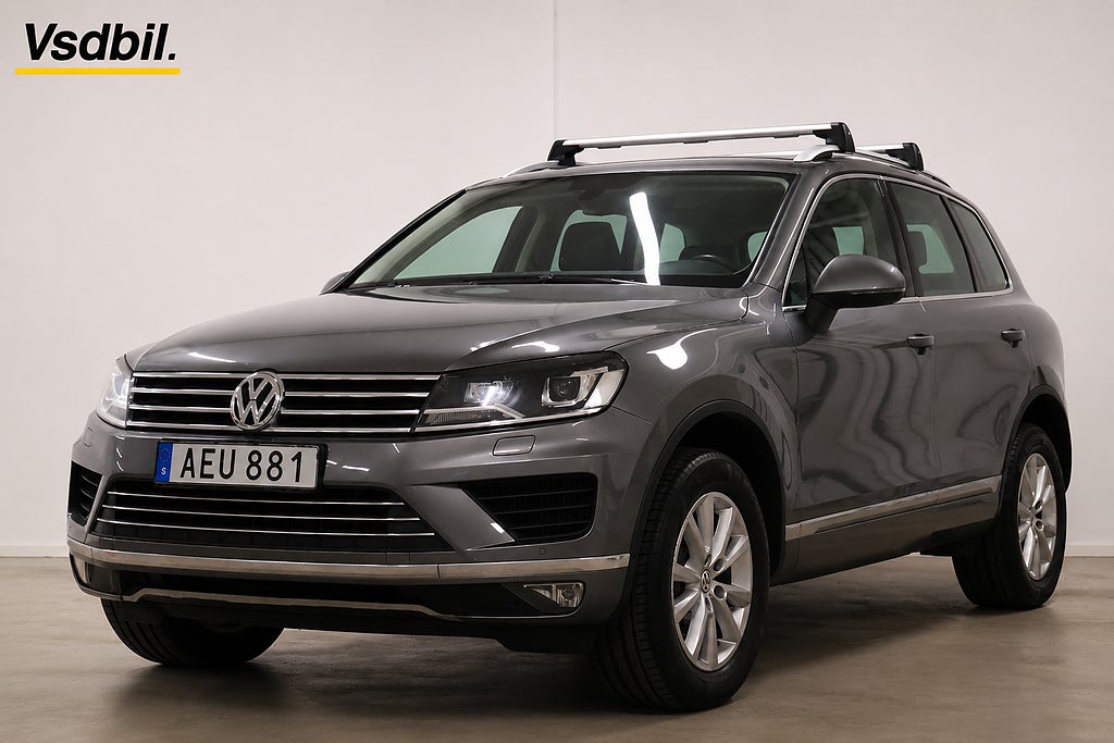 Volkswagen Touareg 3.0 V6 TDI 4Motion AUT BACKKAMERA DRAG NYSKICK Euro 6