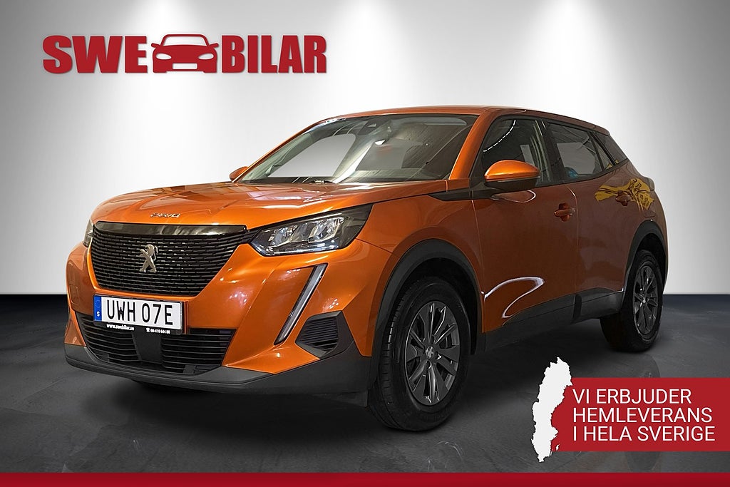 Peugeot 2008 1.2 PureTech 131HK S&V-Hjul VAT/MOMS