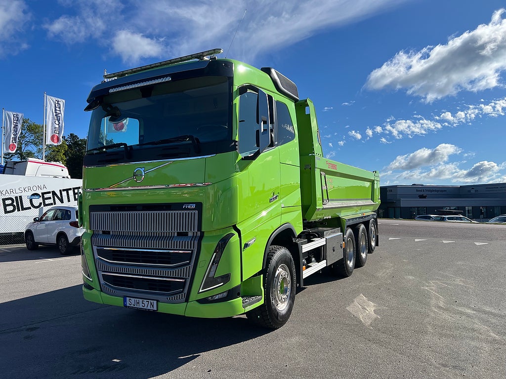 Volvo FH16 550 8x4*4 Tridem Tippbil I-See, Fullutrustad